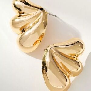 Anthropologie Fanned Out Post Earrings